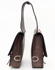 Hilason Western Horse Leather Saddle Bag Heavyduty Traditional Trail Ride