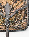 Hilason Western Horse Leather Saddle Bag Heavyduty Traditional Trail Ride