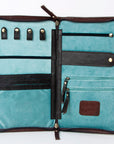 American Darling Hand Tooled Hair On Genuine Leather Women Bag Western Handbag Purse