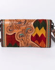 American Darling Hand Tooled Genuine Leather Women Bag Western Handbag Purse