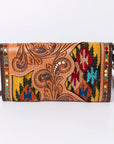 American Darling Hand Tooled Genuine Leather Women Bag Western Handbag Purse