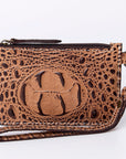 American Darling Crocodile Embossed Genuine Leather Women Bag Western Handbag Purse