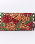 American Darling Wallet Hand Tooled Genuine Leather women bag western handbag purse