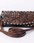 American Darling Wallet Hand Tooled Genuine Leather women bag western handbag purse