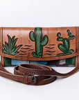 American Darling Wallet Hand Tooled Genuine Leather women bag western handbag purse