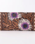 American Darling Wallet Hand Tooled Genuine Leather women bag western handbag purse