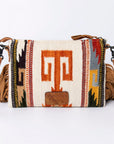 American Darling Saddle Blanket Genuine Leather Women Bag Western Handbag Purse