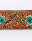 American Darling Clutch Hand Tooled Genuine Leather Women Bag Western Handbag Purse