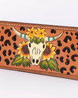 American Darling Clutch Hand Tooled Genuine Leather Women Bag Western Handbag Purse