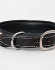 HILASON Western Genuine Leather Heavy Duty Dog Collar Floral Tooled