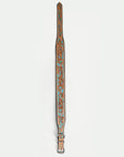 HILASON Western Genuine Leather Heavy Duty Dog Collar Floral Tooled