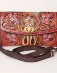 American Darling Hand Tooled Genuine Leather Women Bag Western Handbag Purse