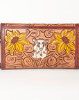 American Darling Hand Tooled Genuine Leather Women Bag Western Handbag Purse