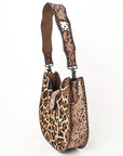 American Darling Hobo Hand Tooled Hair-On Genuine Leather women bag western handbag purse