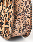 American Darling Hobo Hand Tooled Hair-On Genuine Leather women bag western handbag purse