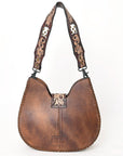 American Darling Hobo Hand Tooled Hair-On Genuine Leather women bag western handbag purse