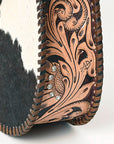 American Darling Hobo Hand Tooled Hair-On Genuine Leather women bag western handbag purse