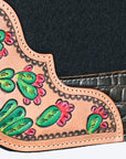 32" X 30" Hilason Horse Western Contoured Wool Felt Therapeutic Saddle Pad Black