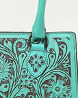 ADBGZ732B American Darling Hand Tooled Genuine Leather Women Bag Western Handbag Purse