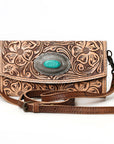 American Darling Wallet Hand Tooled Genuine Leather women bag western handbag purse