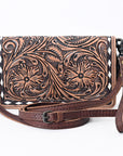American Darling ORGANISER Upcycled Wool Genuine Leather women bag western handbag purse