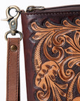 ADGC101 American Darling Hand Tooled Genuine Leather Women Bag Western Handbag Purse
