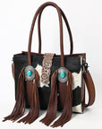 American Darling Tote Hair-On Genuine Leather women bag western handbag purse