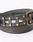 American Darling Beautifully Hand Tooled Genuine American Leather Belt Men and Women