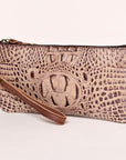 American Darling Crocodile Embossed Genuine Leather Women Bag Western Handbag Purse