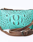 American Darling Coin Purse Hand Tooled Genuine Leather women bag western handbag purse