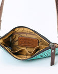 American Darling Coin Purse Hand Tooled Genuine Leather women bag western handbag purse