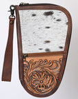 ADGC103 American Darling Hand Tooled Hair On Genuine Leather Women Bag Western Handbag Purse