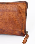 Never Mind Nmbgm106H Wallet Vintage Handmade Genuine Cowhide Leather Women Bag Western Handbag Purse
