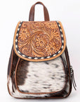 ADBG1102 American Darling Backpack Hand Tooled Hair-On Genuine Leather women bag western handbag purse