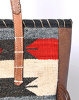 American Darling ADBG1115 Tote Saddle Blanket Genuine Leather Women Bag Western Handbag Purse