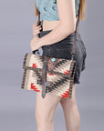 ADBG1117 American Darling Wallet Saddle Blanket Genuine Leather women bag western handbag purse
