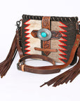 ADBG1118 American Darling Cross Body Saddle Blanket Genuine Leather women bag western handbag purse