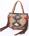 ADBG1119 American Darling Tote Saddle Blanket Genuine Leather women bag western handbag purse