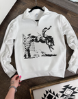 Bucking Horse Cowboys Quarter Zip