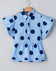 Journey Polka Dot Buttoned Blouse