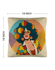 Disco Girl 3 Pillow Case Made in America