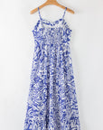 Coraline Floral Spaghetti Strap Maxi Dress