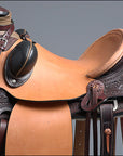 Western Horse Wade Saddle American Leather Ranch Roping Dark Brown