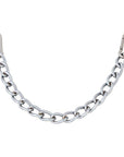 9-1/2" Hilason Western Easy Clip Curb Bit Chain Heavy Duty Chrome Steel W/ Snap