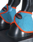 HILASON Bell Boots for Horses No Turn Protection Comfort & Durability Quick Wrap Hook and Loop Jumping Boots Sold in Pairs