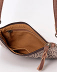 American Darling Coin Purse Hand Tooled Genuine Leather women bag western handbag purse