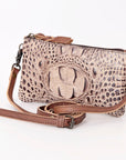 American Darling Coin Purse Hand Tooled Genuine Leather women bag western handbag purse