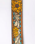 American Darling ADBLF204-L Beautifully Hand Tooled Genuine American Leather Belt Men and Women