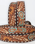 American Darling ADBLF206-L Beautifully Hand Tooled Genuine American Leather Belt Men and Women