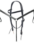 HILASON Western Horse Biothane Leather Headstall & Breast Collar Set